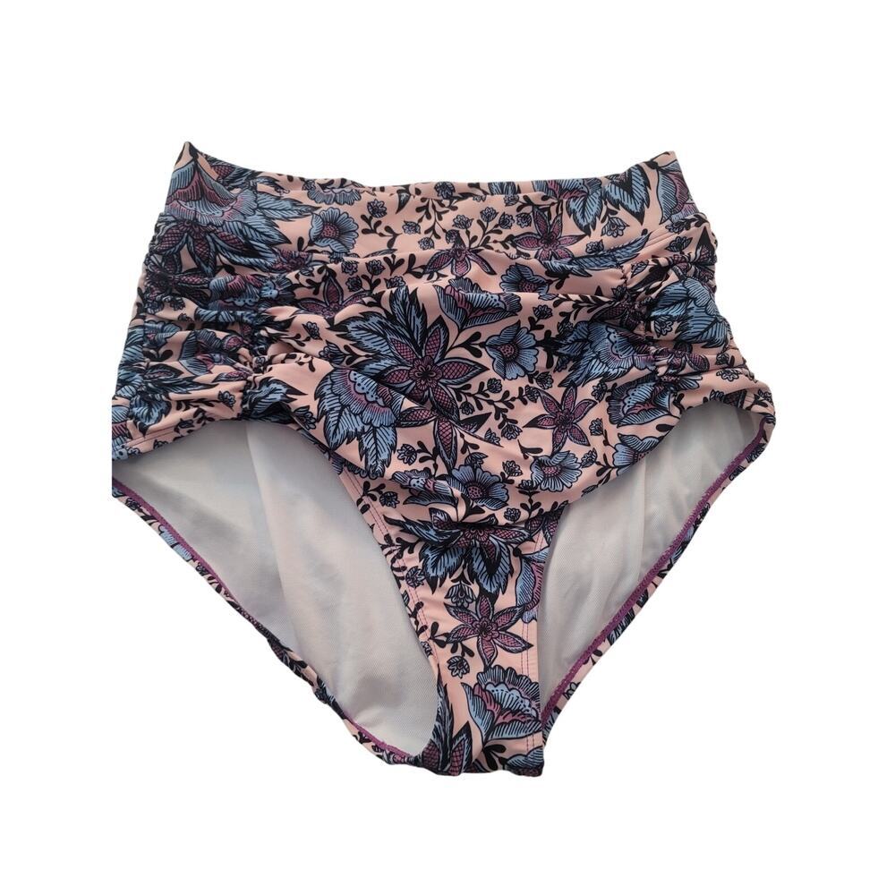 Women's Wild Romance Costa High Waist Swim Bottom Multicolor SZ M